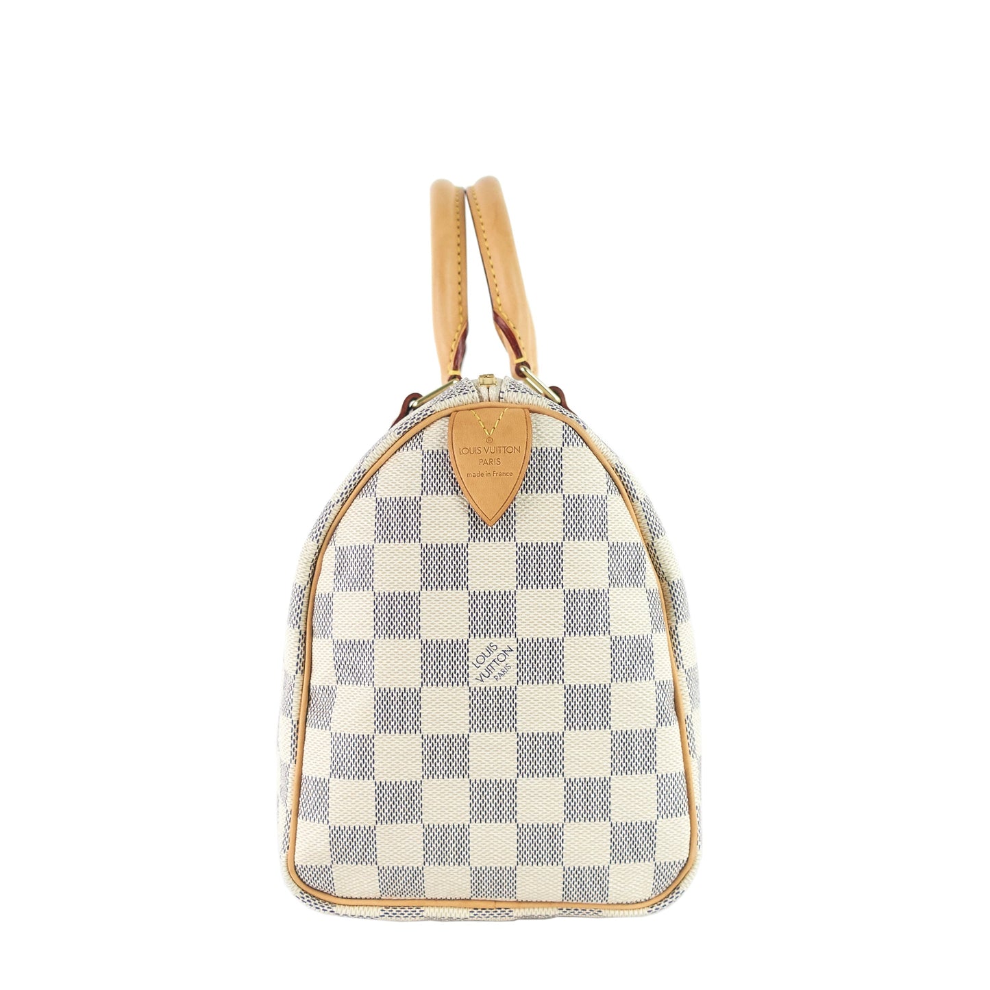 Louis Vuitto Speedy 25 Damier Azur Canvas Bag