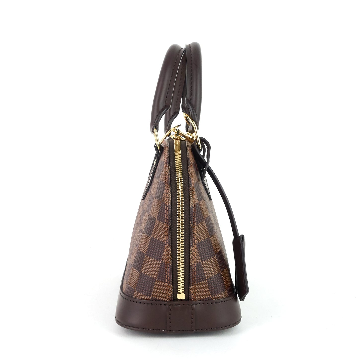 Louis Vuitto Alma BB Damier Ebene Canvas Handbag