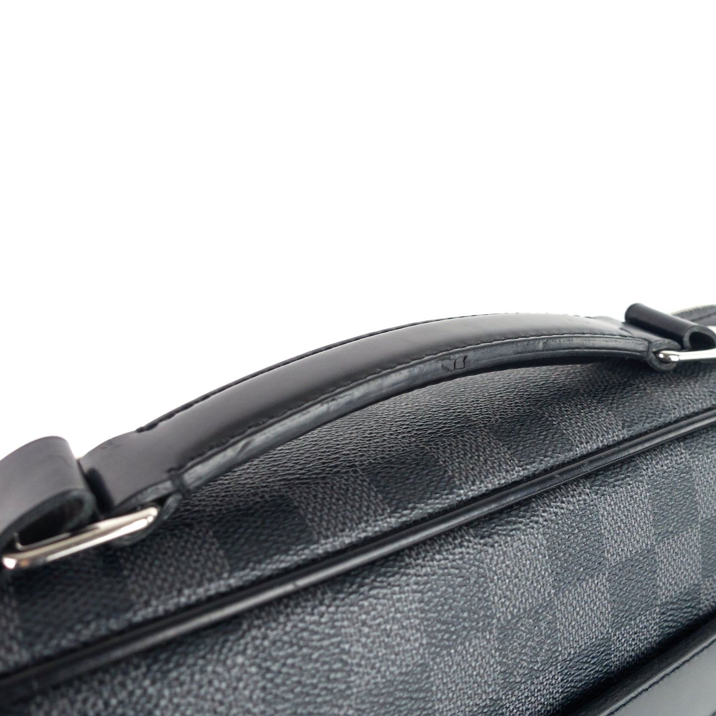 Louis Vuitto Steeve Damier Graphite Canvas Briefcase Bag