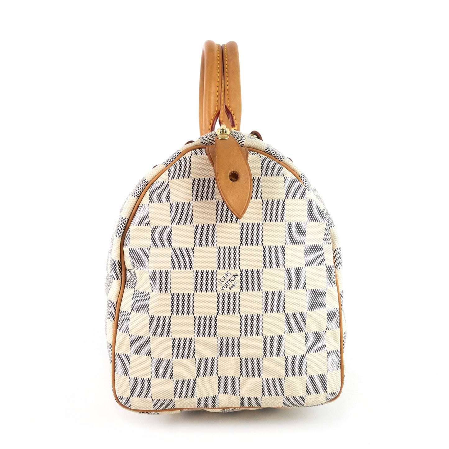 Louis Vuitto Speedy 30 Damier Azur Canvas Handbag