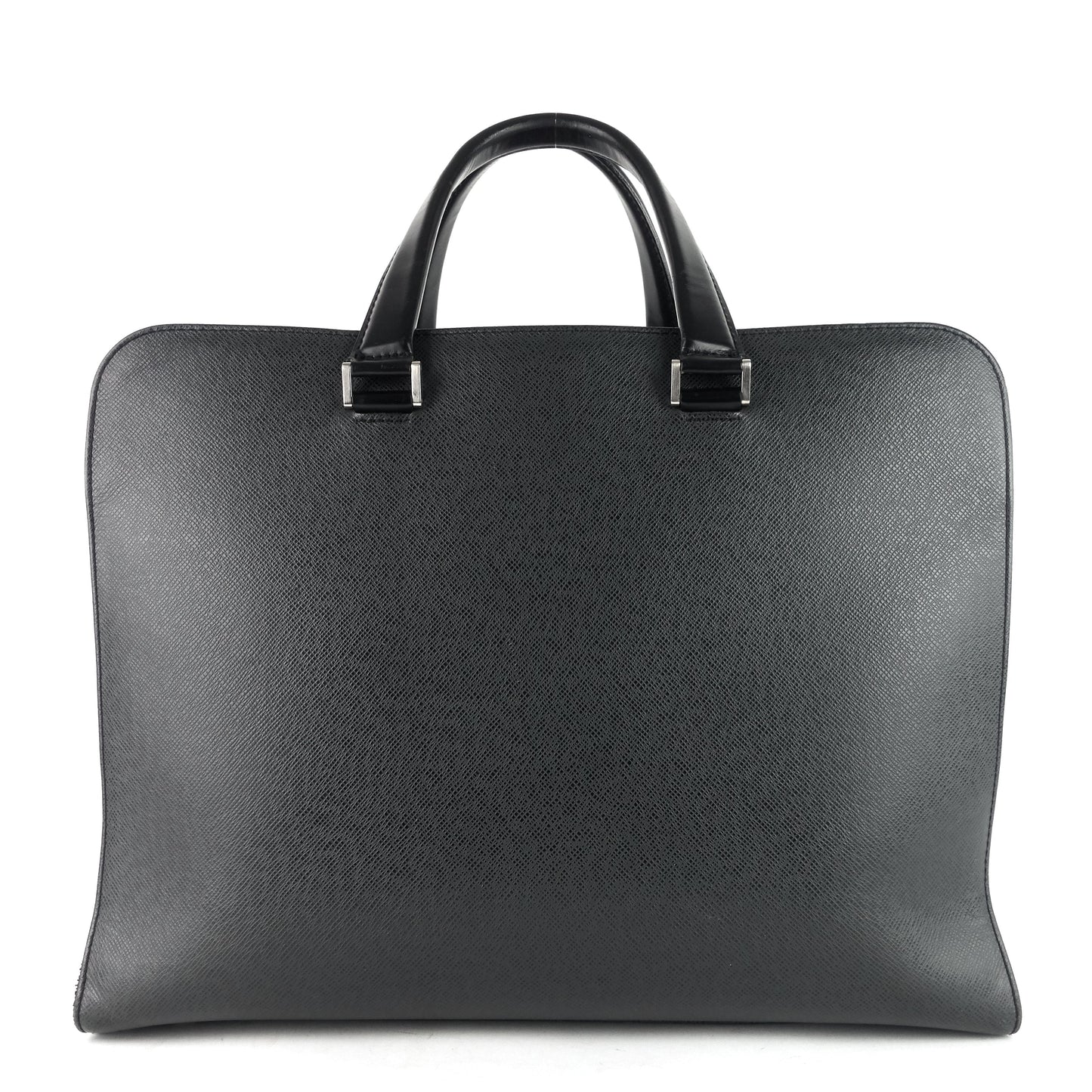 Louis Vuitto Nevski Taiga Leather Briefcase Bag