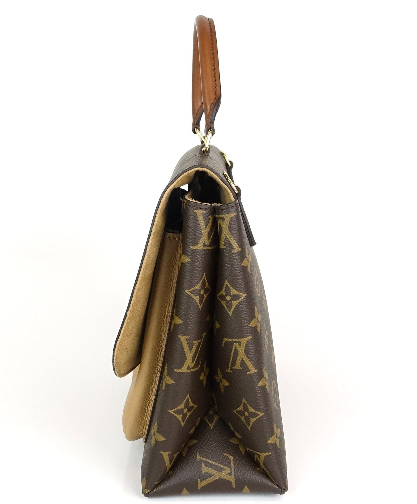 Louis Vuitto Marignan Monogram Canvas Handbag with Strap