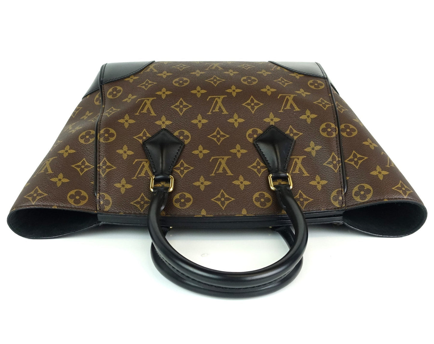 Louis Vuitto Phenix MM Monogram Canvas and Calfskin Leather Tote Bag