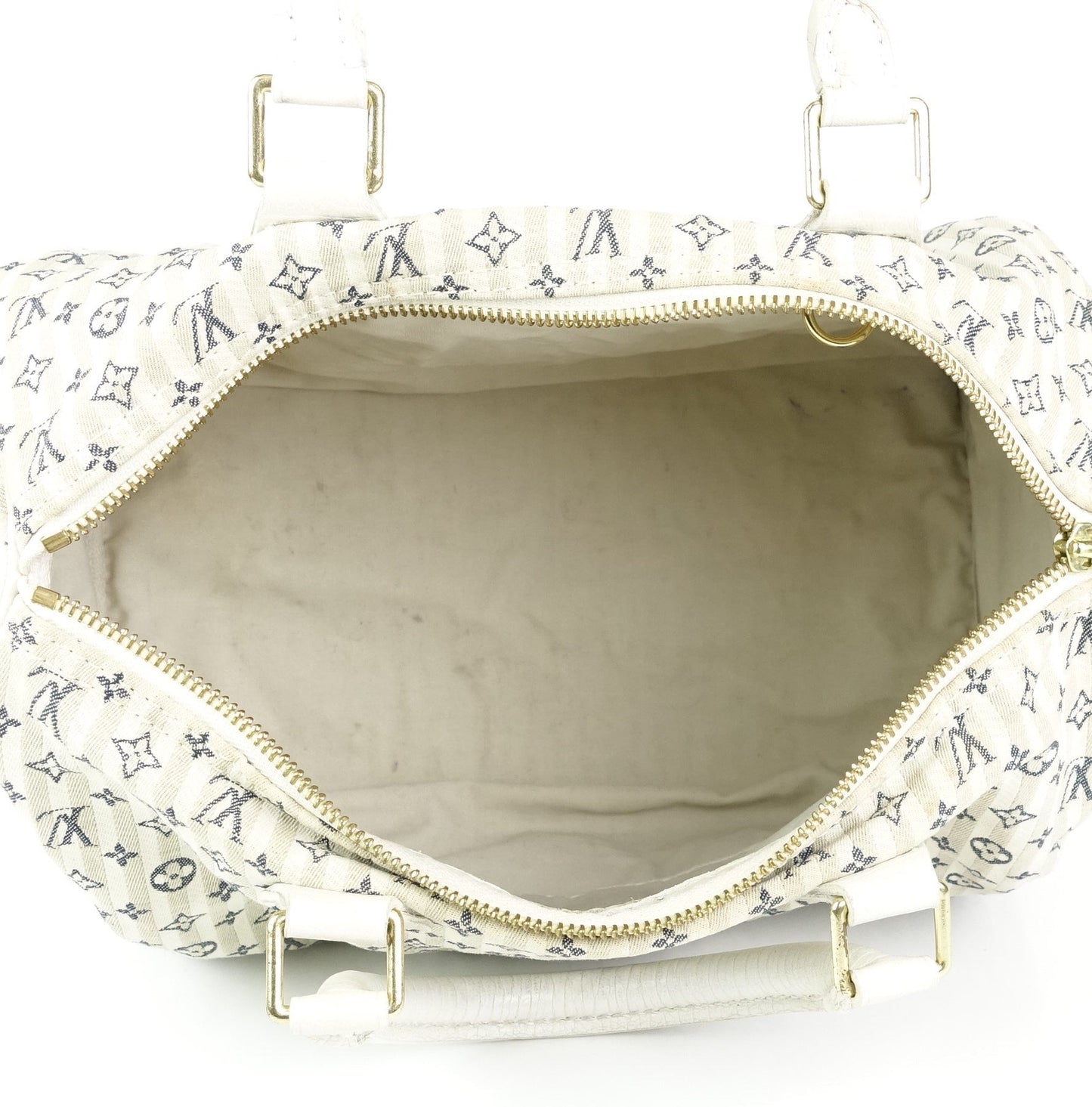 Louis Vuitto Speedy 30 Mini Lin Croisette Monogram Handbag