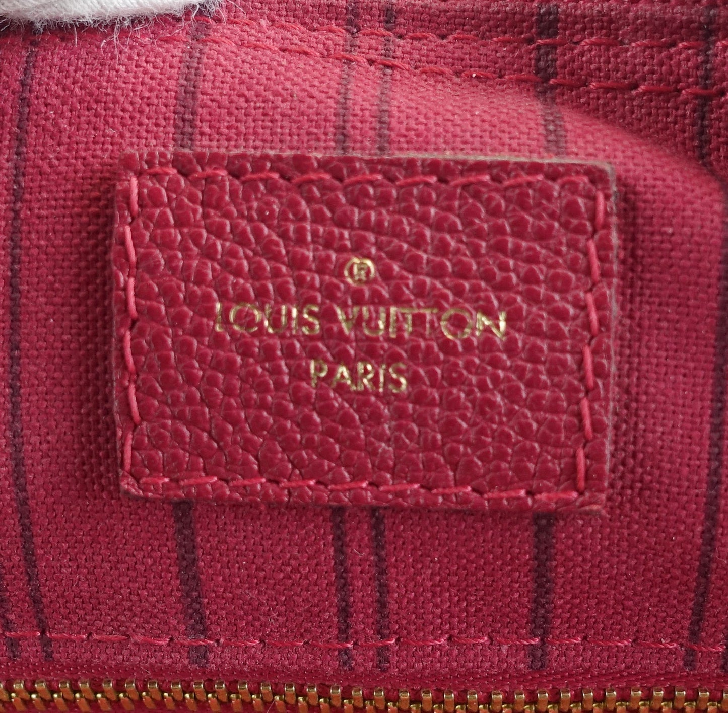 Louis Vuitto Speedy 25 Bandouliere Empreinte Leather Handbag