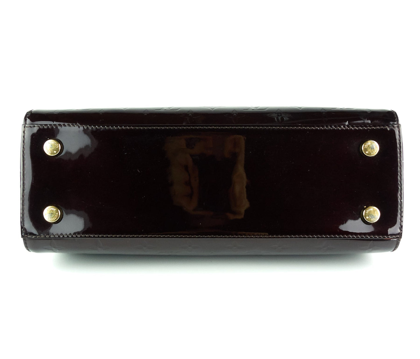 Louis Vuitto Brea MM Monogram Patent Leather Handbag