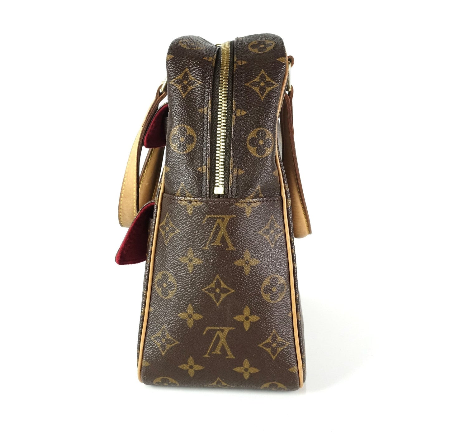 Louis Vuitto Excentri Cite Monogram Canvas Handbag