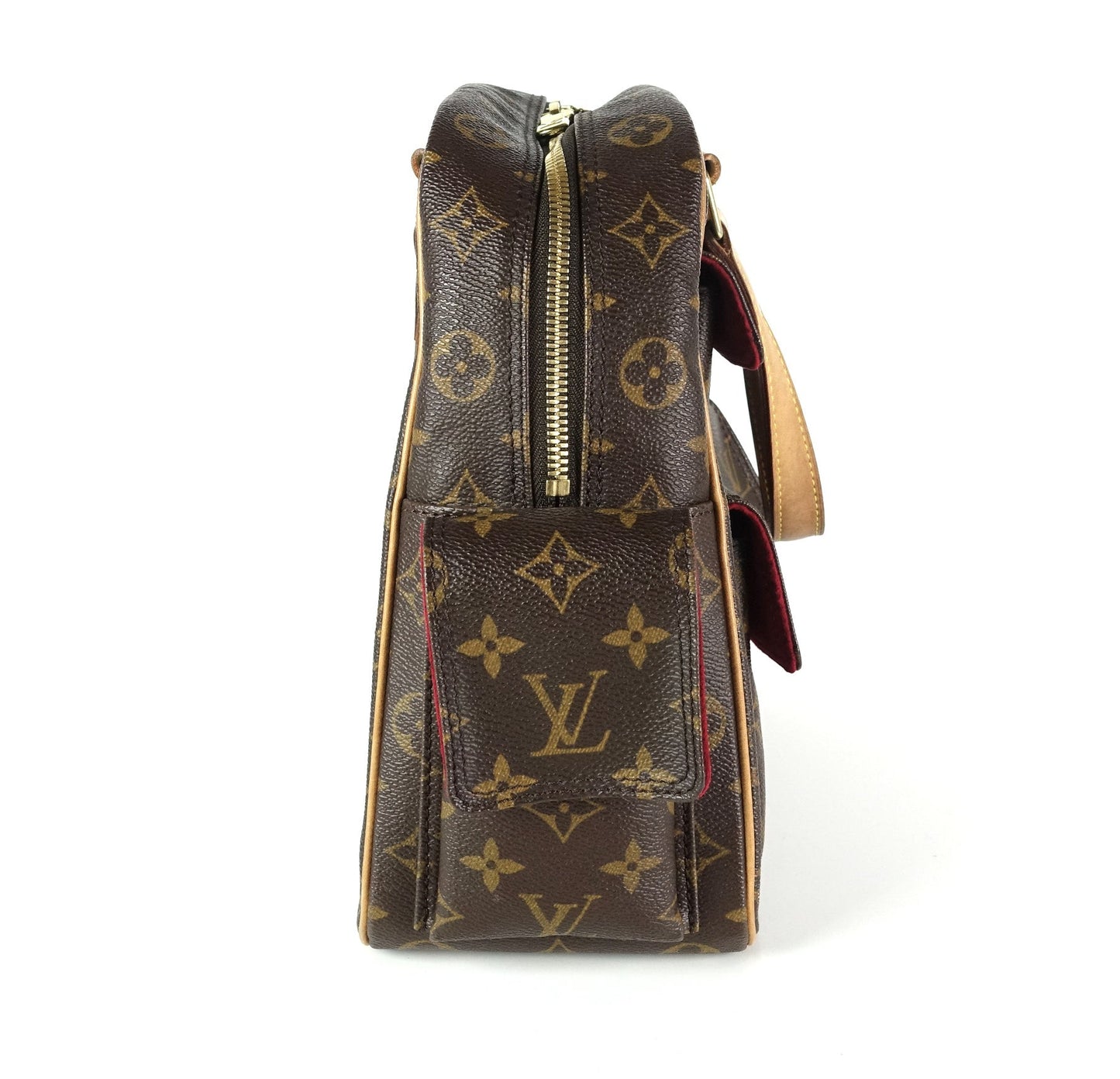 Louis Vuitto Excentri Cite Monogram Canvas Handbag