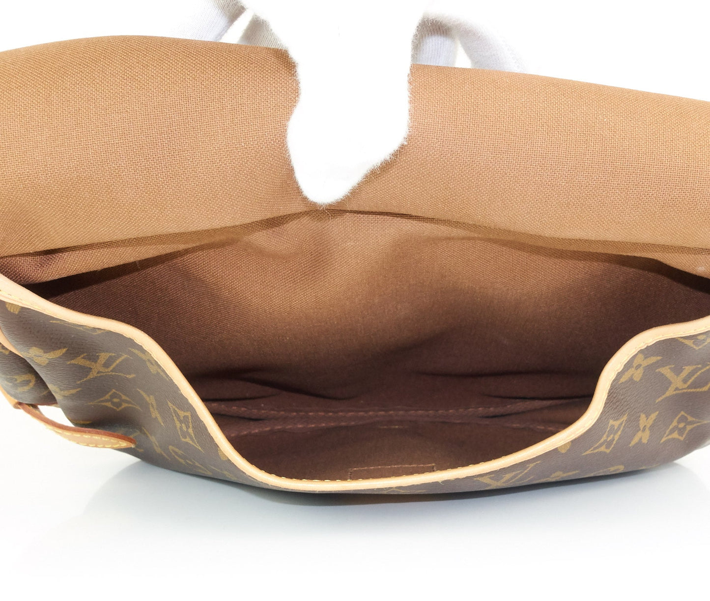 Louis Vuitto Saumur 25 Monogram Canvas Shoulder Bag