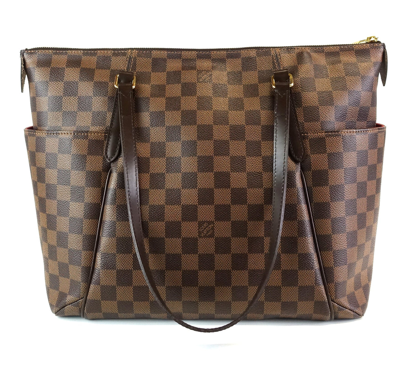 Louis Vuitto Totally MM Damier Ebene Canvas Shoulder Bag