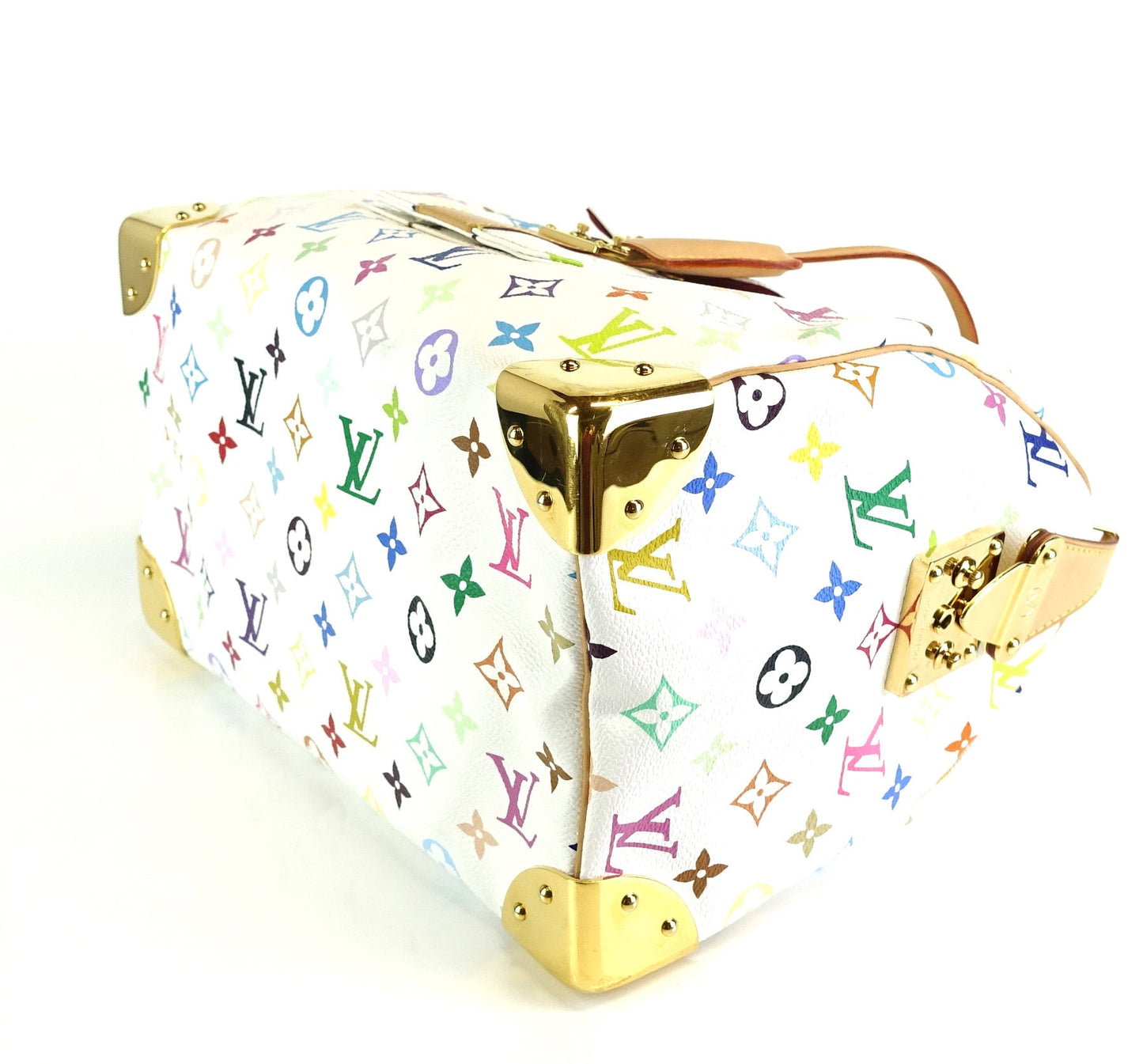 Louis Vuitto Speedy 30 Multicolore Canvas Handbag