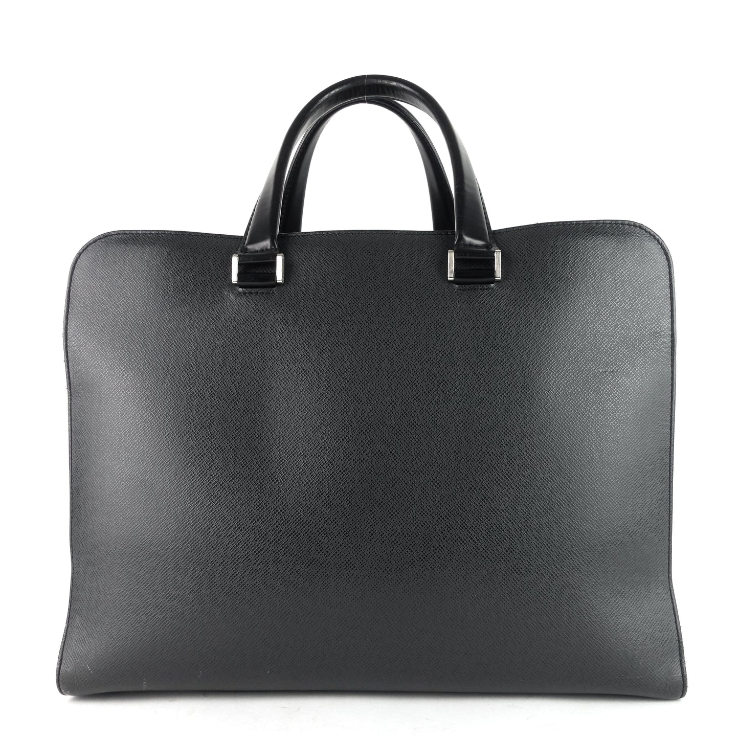 Louis Vuitto Nevski Taiga Leather Briefcase Bag