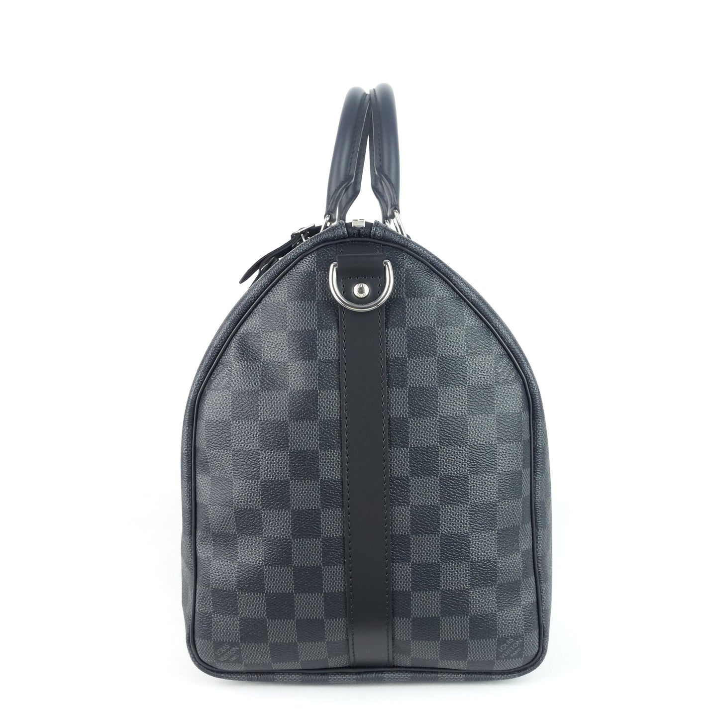 Louis Vuitto Keepall 45 BandouliÃ¨re My LV Heritage Damier Graphite Bag
