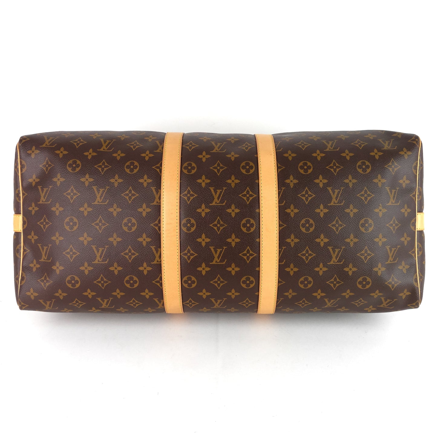 Louis Vuitto Keepall Bandouliere 55 Monogram Canvas Bag