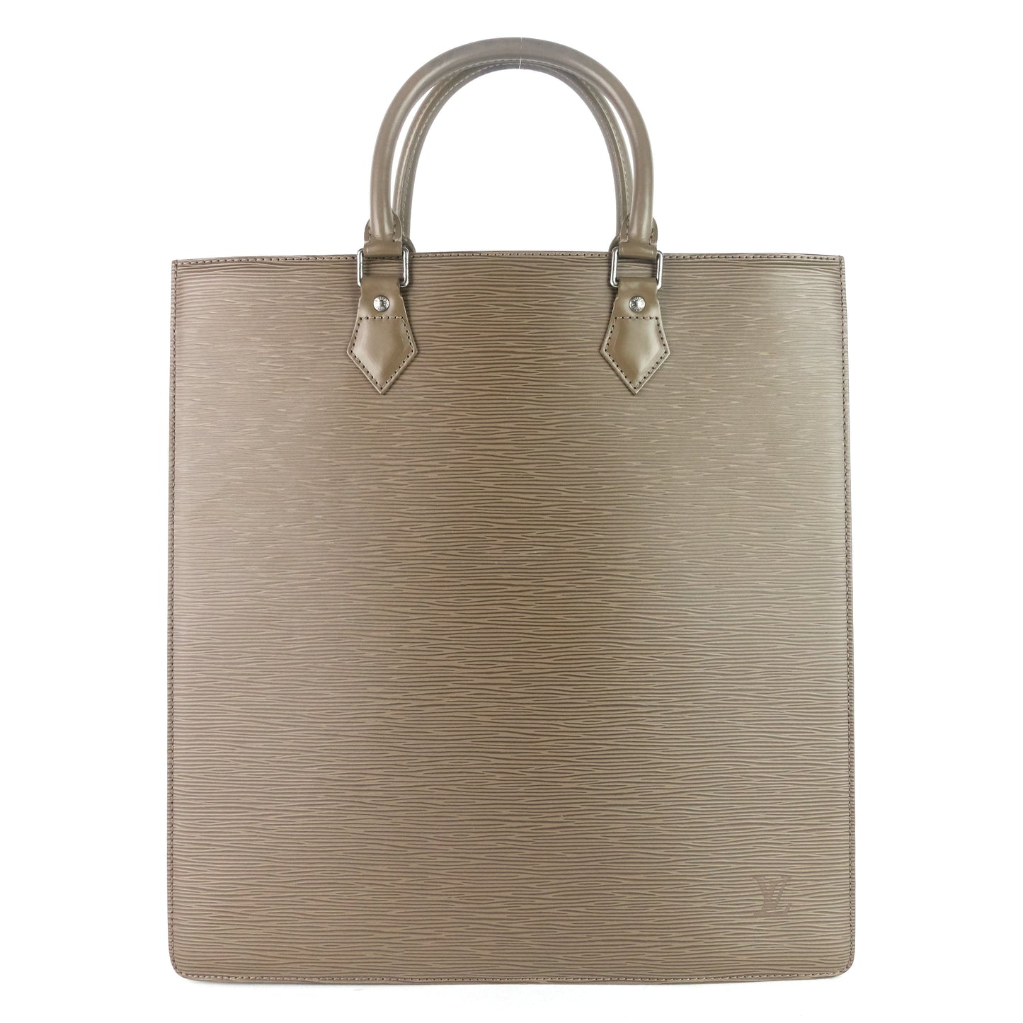 Louis Vuitto Sac Plat GM Brown Epi Leather Bag