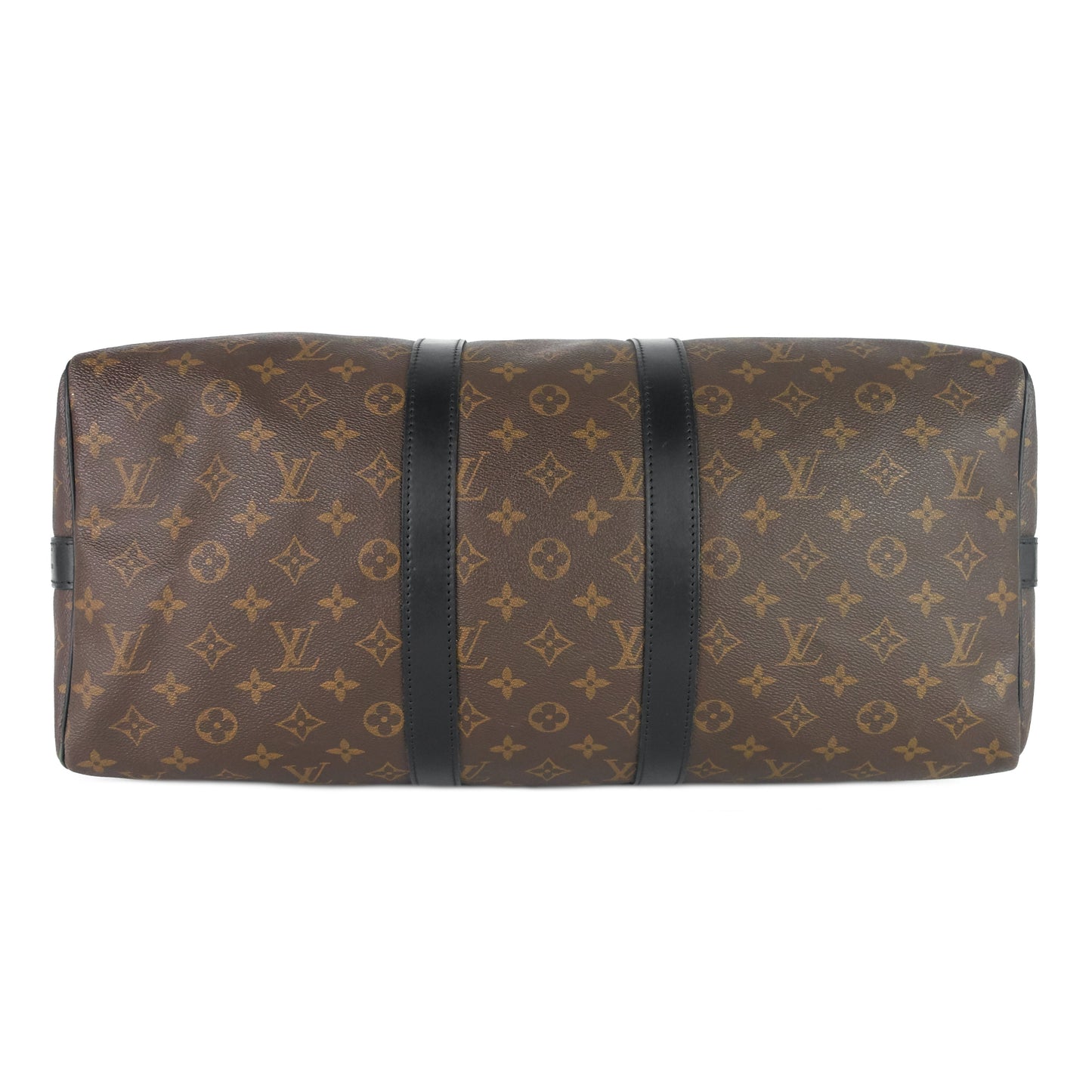 Louis Vuitto Keepall 45 BandouliÃ¨re Macassar Monogram Canvas Bag