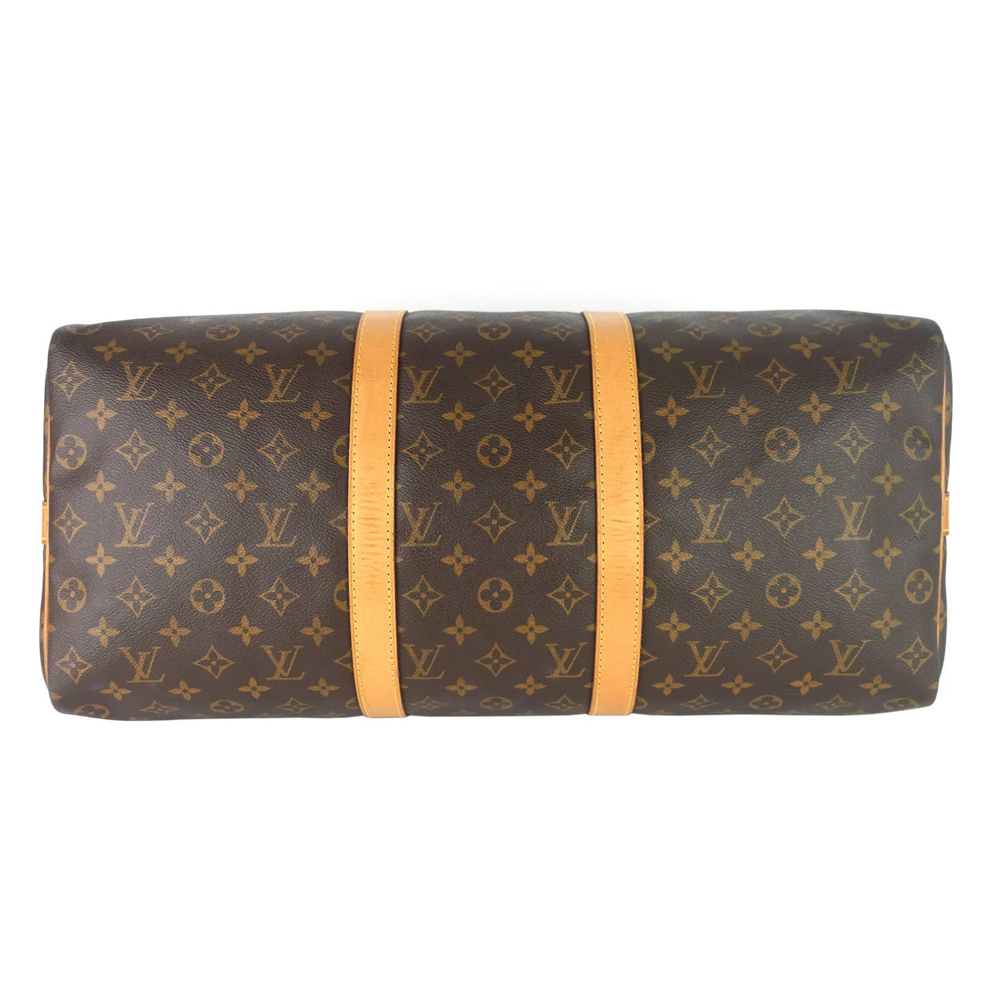 Louis Vuitto Keepall 50 BandouliÃ¨re Monogram Canvas Bag