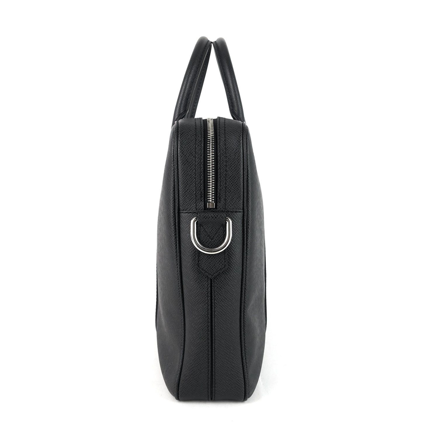 Louis Vuitto Porte-Documents Voyage PM Taiga Leather Briefcase Bag