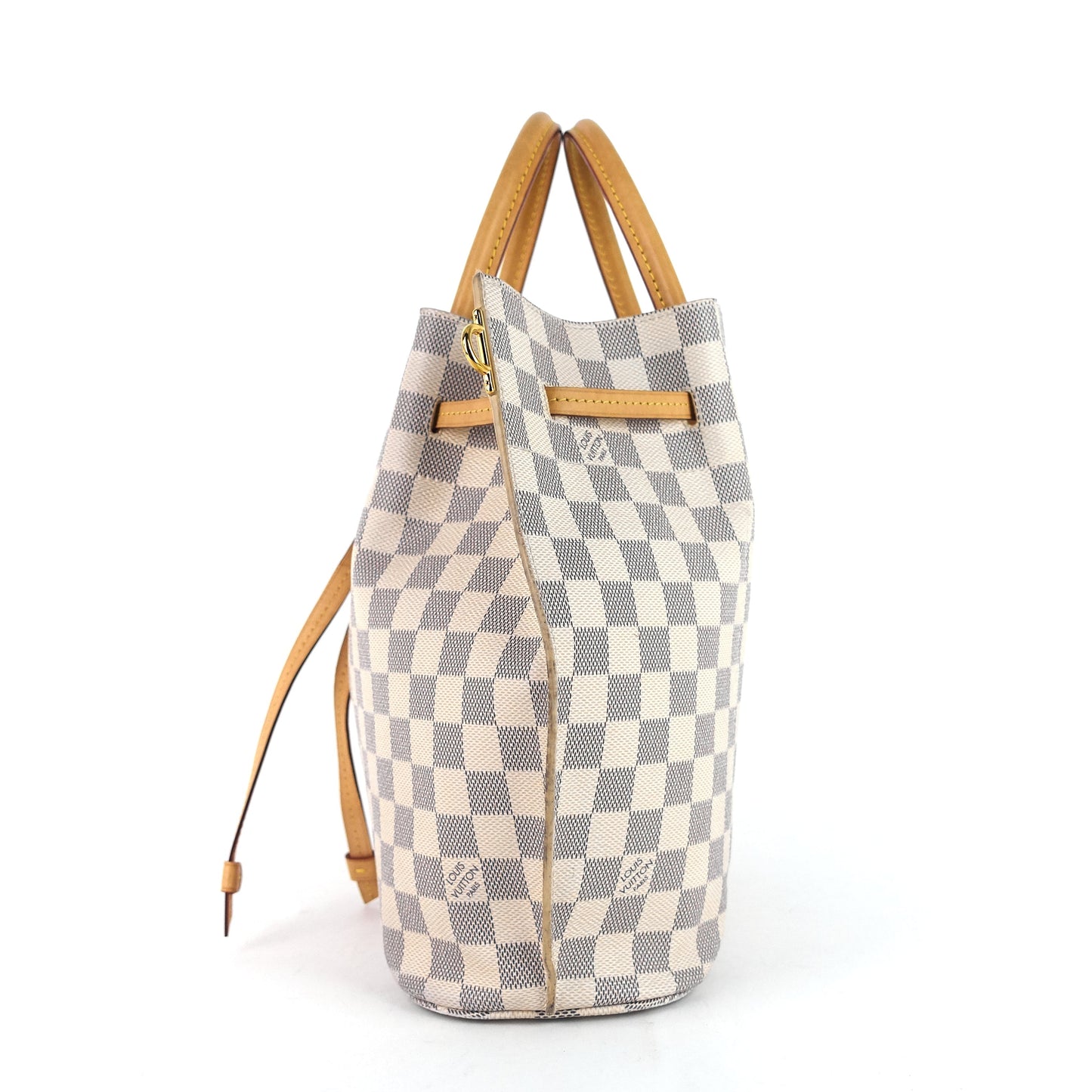 Louis Vuitto Girolata Damier Azur Canvas Tote Bag