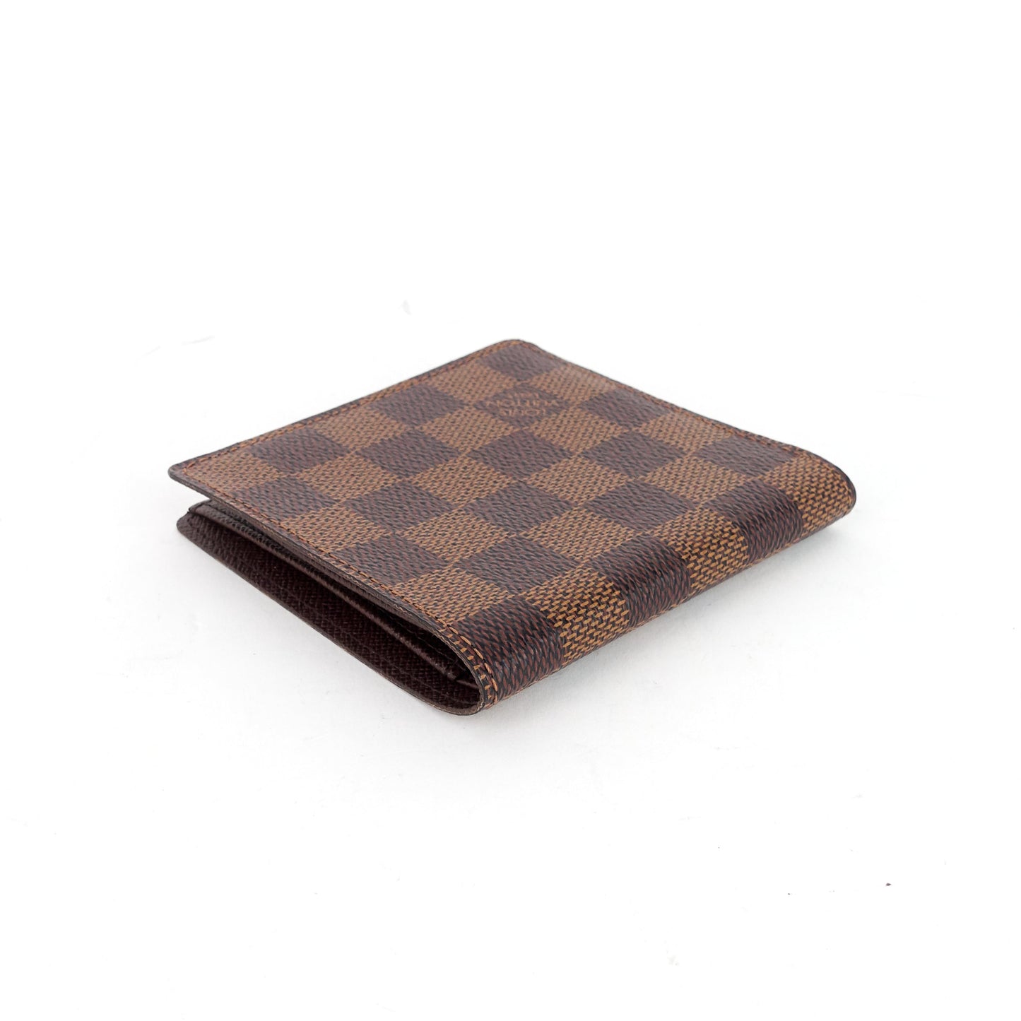 Louis Vuitto Billfold Damier Ebene Canvas Wallet