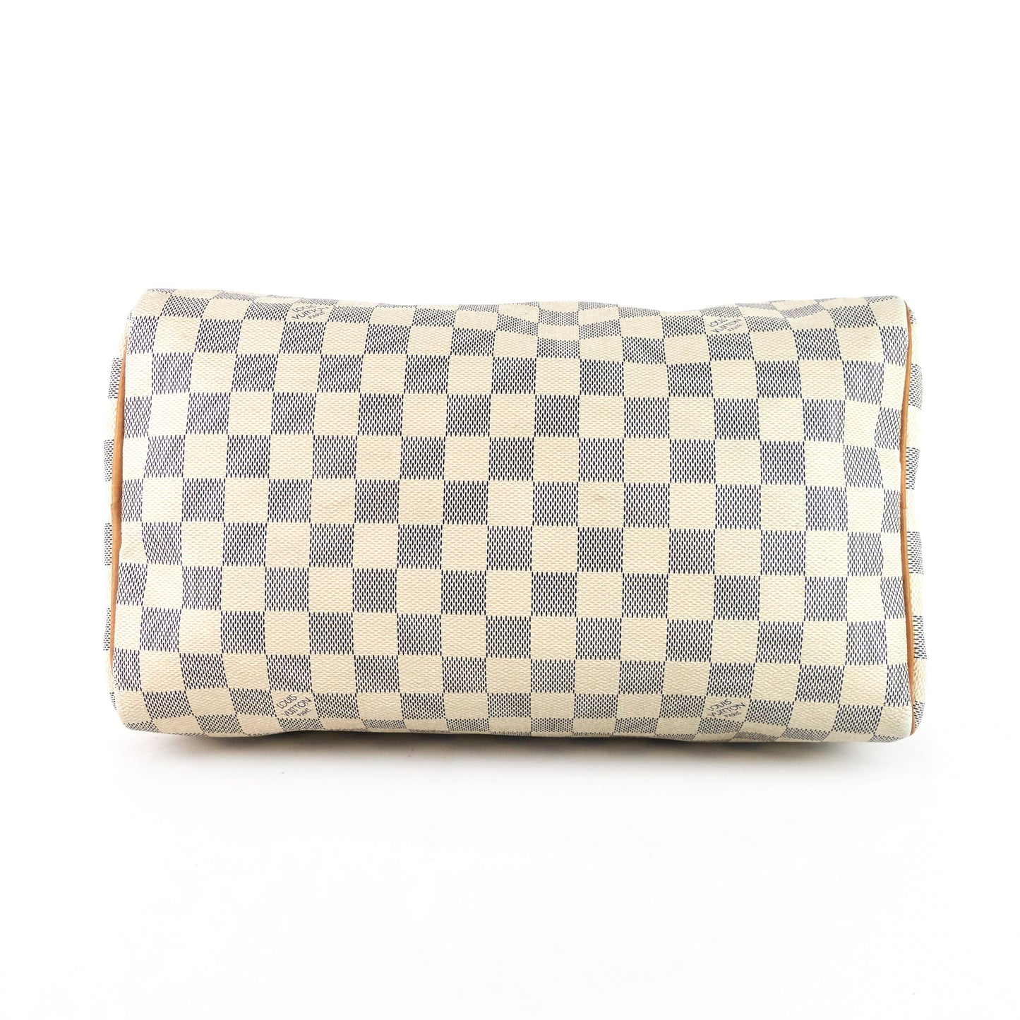 Louis Vuitto Speedy 30 Damier Azur Canvas Handbag