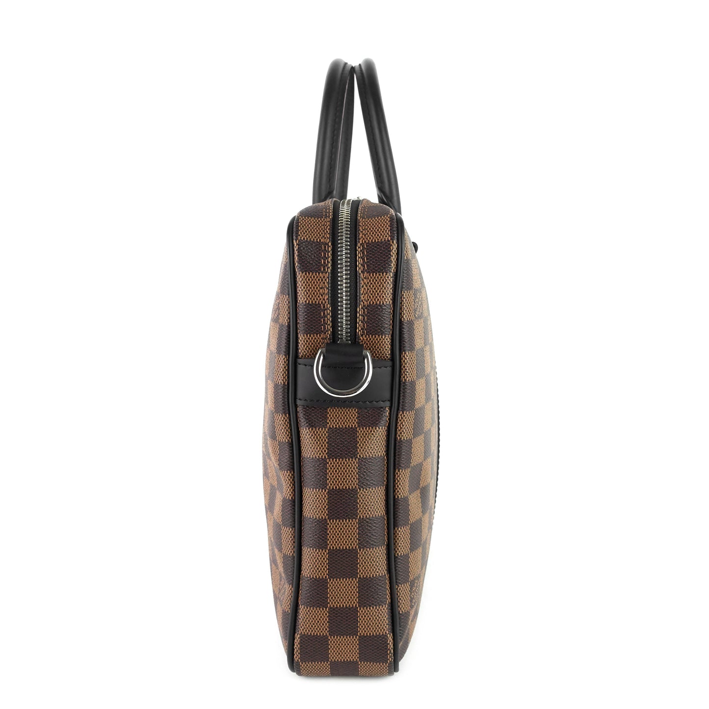 Louis Vuitto Porte-Documents Voyage PM Damier Ebene Canvas Briefcase Bag