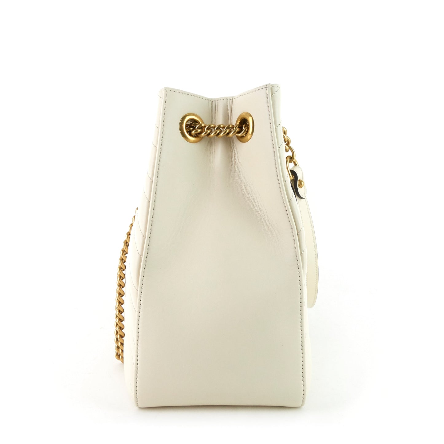 Gucci Marmont Medium MatelassÃ© Calf Leather Chain Shoulder Bag