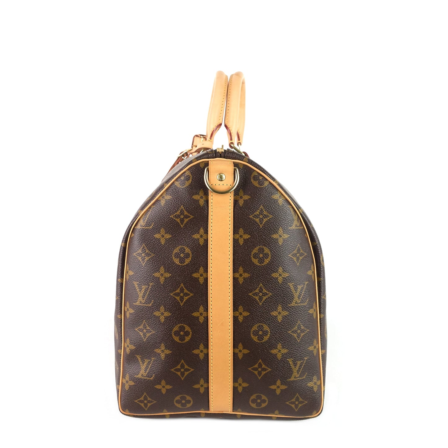 Louis Vuitto Keepall 50 BandouliÃ¨re Monogram Canvas Bag