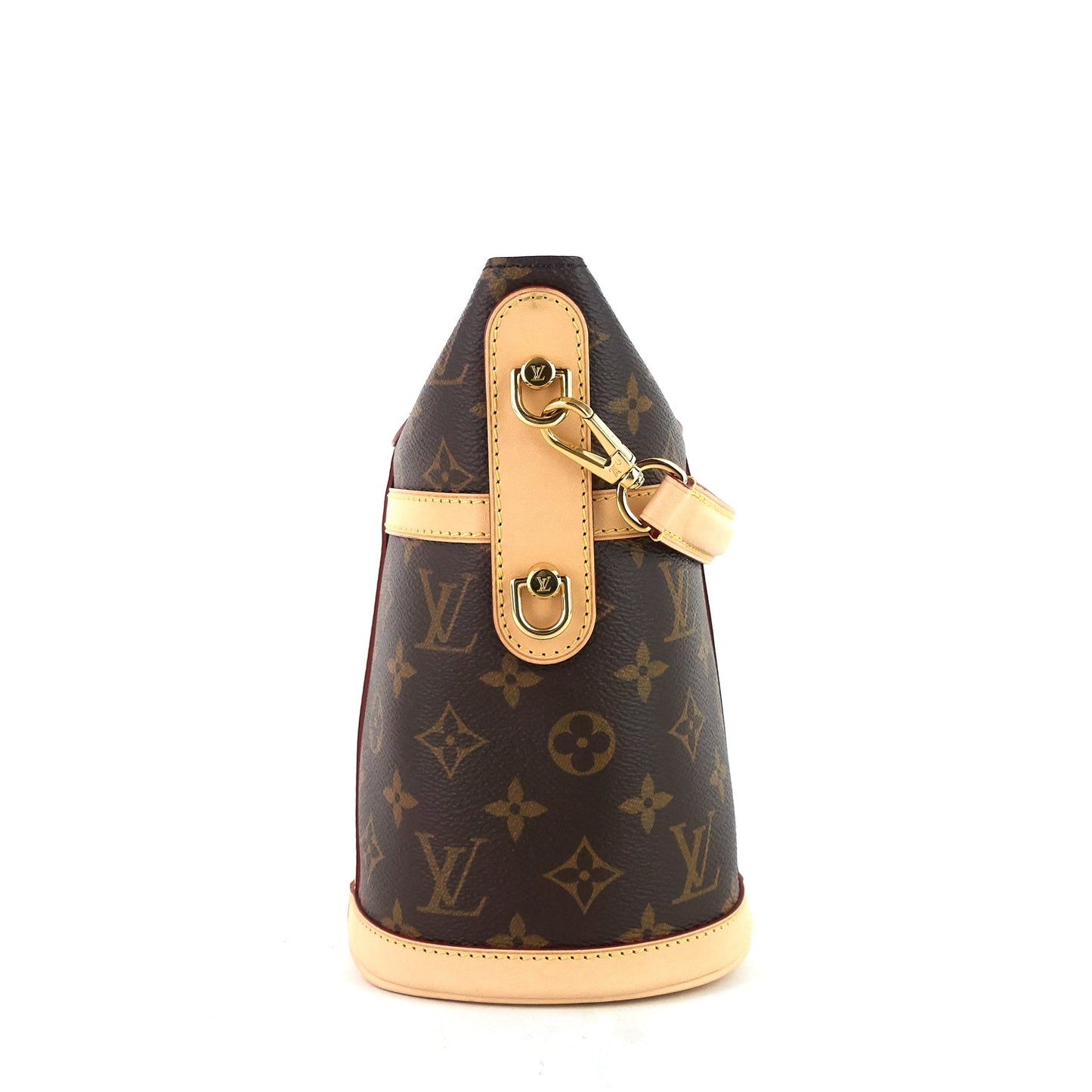 Louis Vuitto Duffle Monogram Canvas Bucket Bag