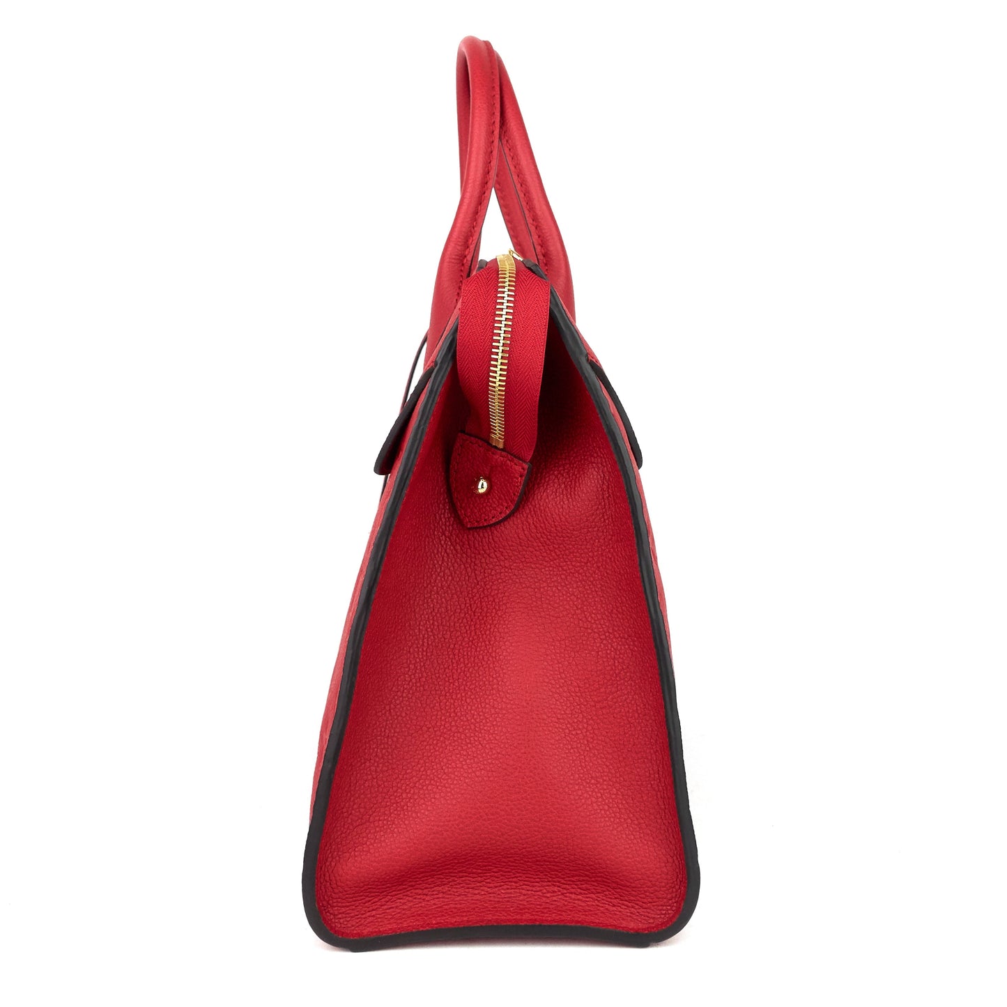 Louis Vuitto Pont-Neuf GM Red Monogram Empreinte Leather Bag