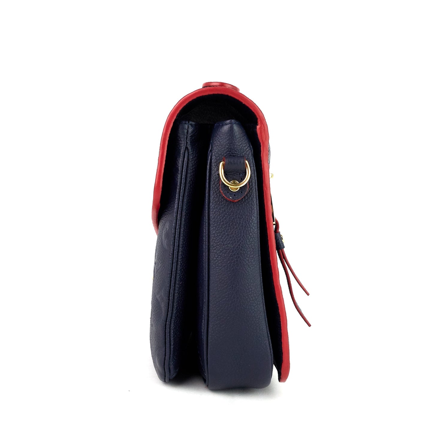 Louis Vuitto Pochette Metis MM Monogram Empreinte Leather Bag