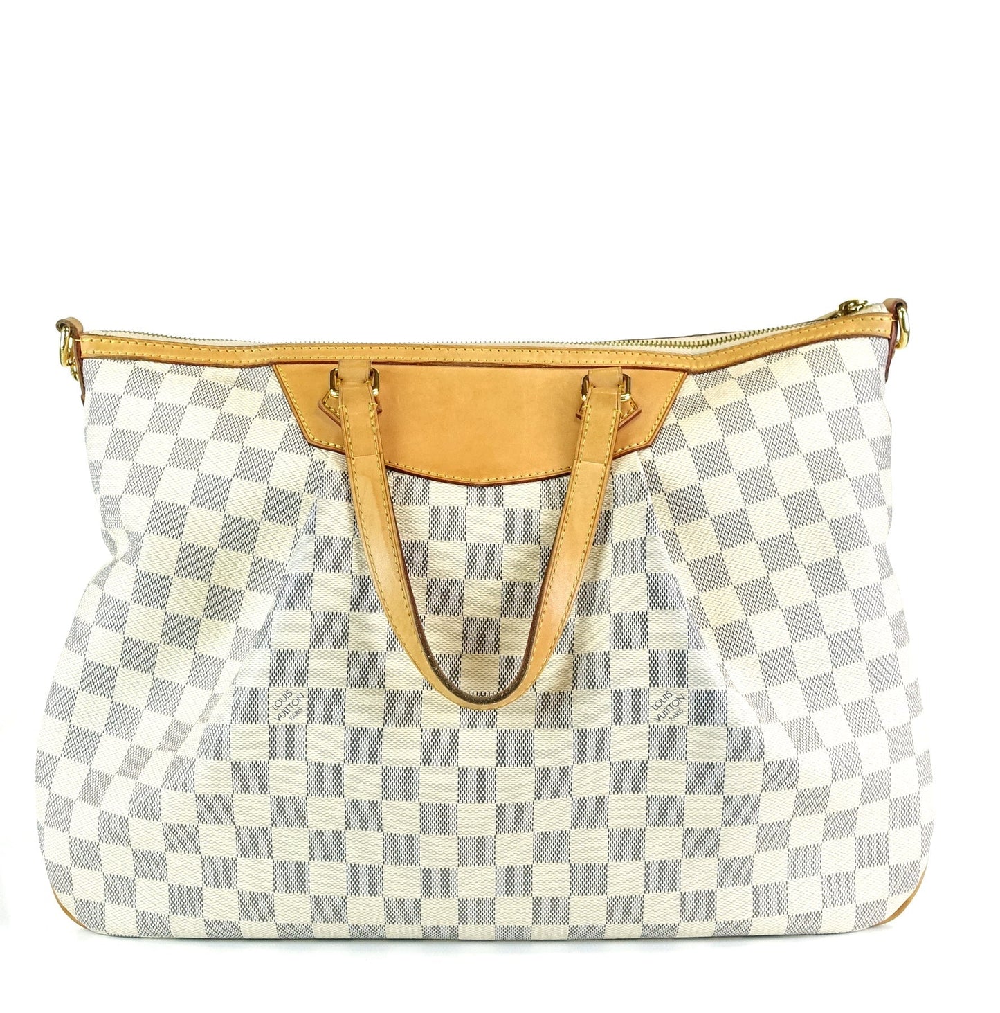 Louis Vuitto Siracusa GM Damier Azur Canvas Bag