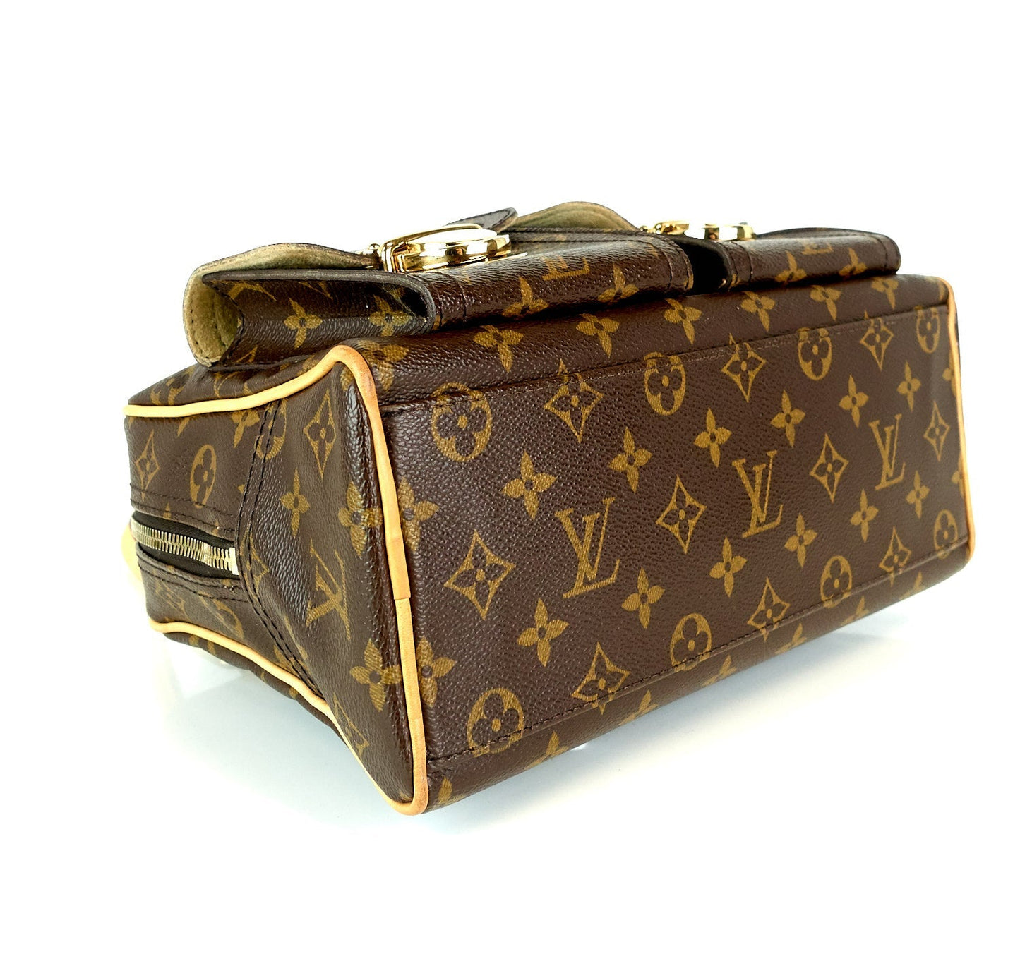 Louis Vuitto Manhattan PM Monogram Canvas Bag