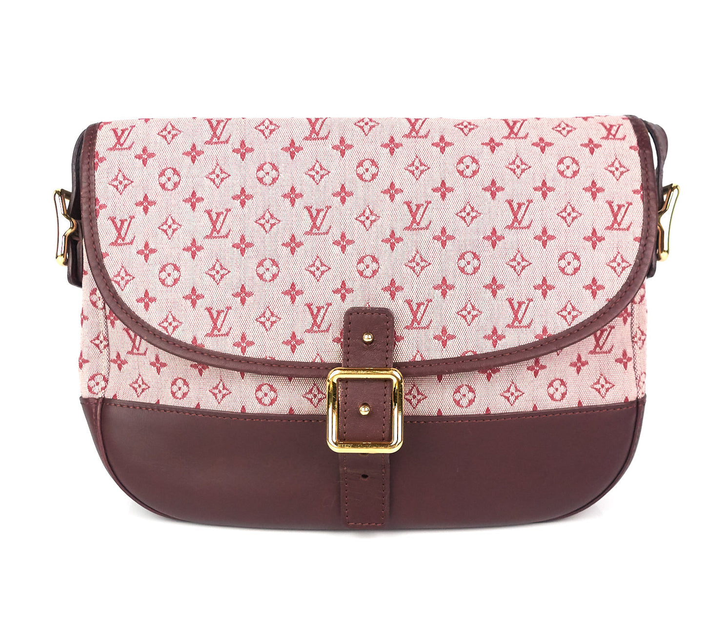 Louis Vuitto Berangere Mini Lin Canvas Messenger Bag