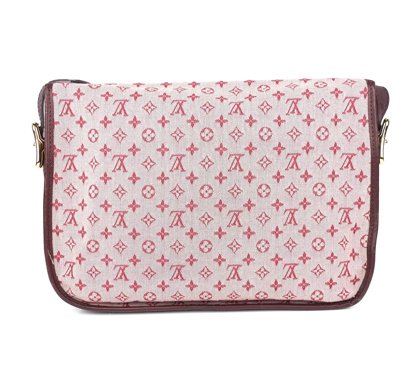 Louis Vuitto Berangere Mini Lin Canvas Messenger Bag
