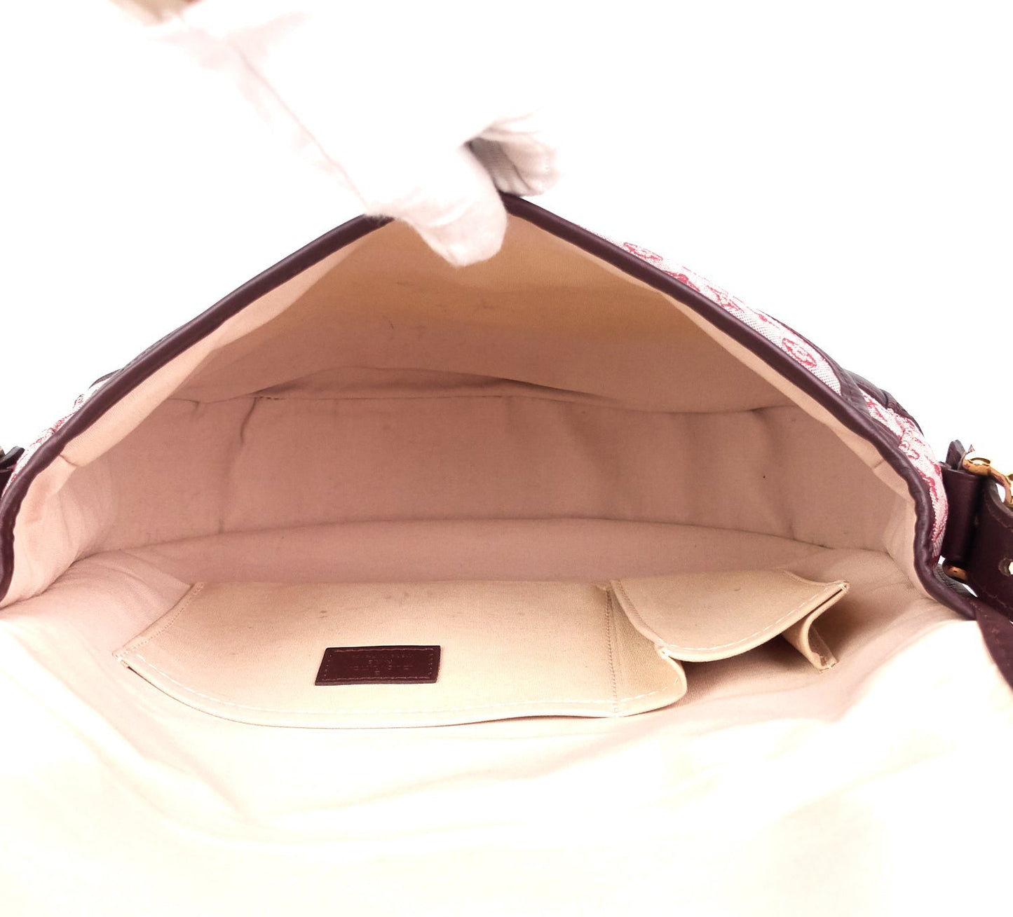 Louis Vuitto Berangere Mini Lin Canvas Messenger Bag