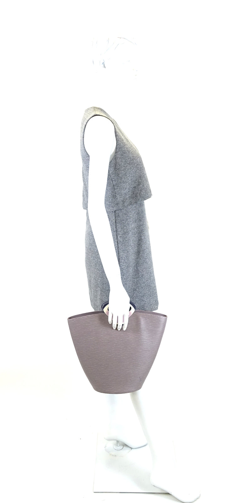 Louis Vuitto Noctambule Lavender Epi Leather Handbag