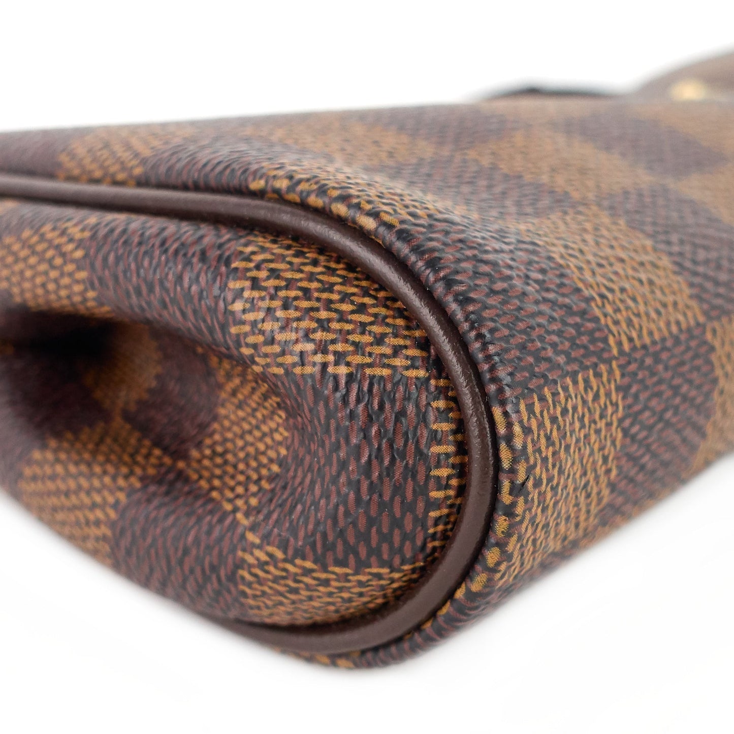 Louis Vuitto Eva Damier Ebene Canvas Bag