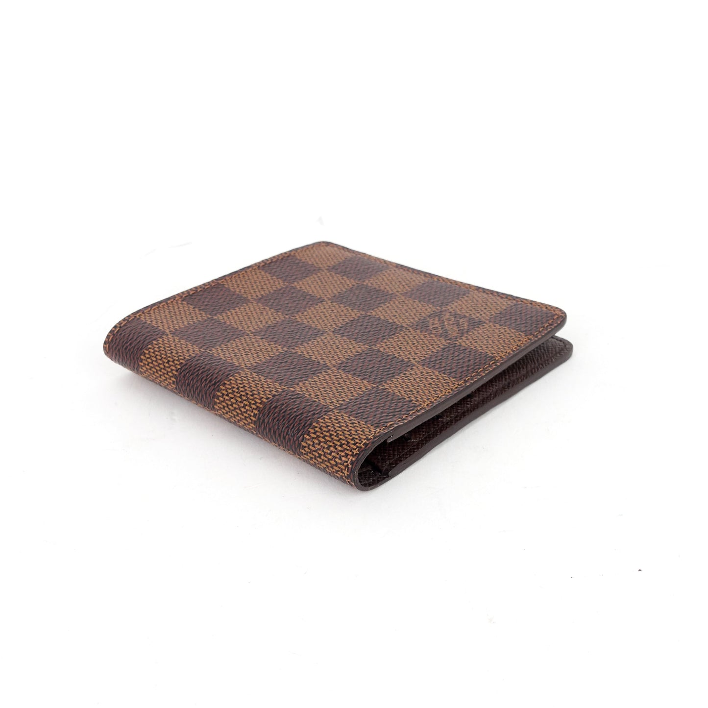 Louis Vuitto Billfold Damier Ebene Canvas Wallet