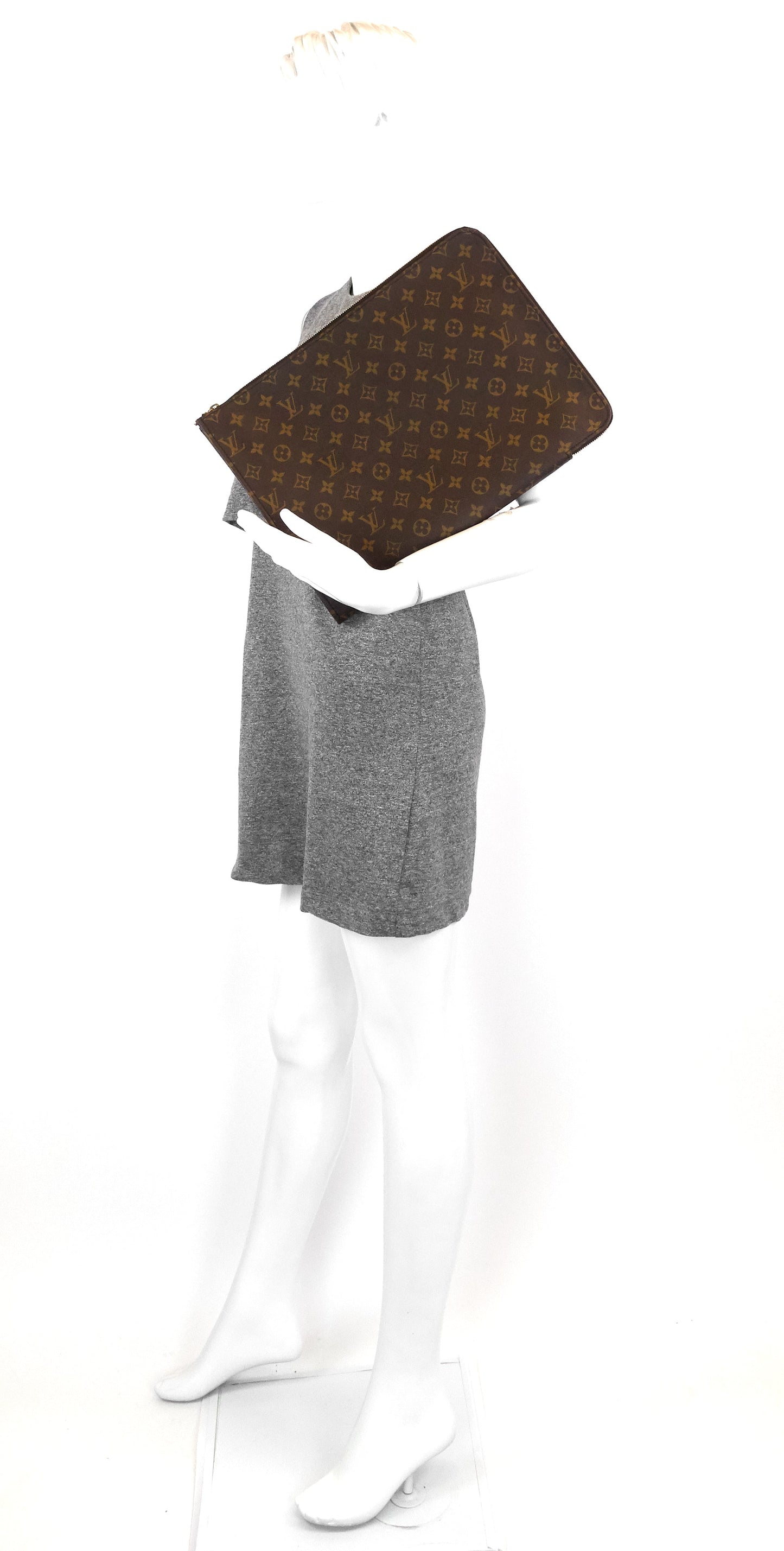 Louis Vuitto Monogram Canvas Poche Document Holder