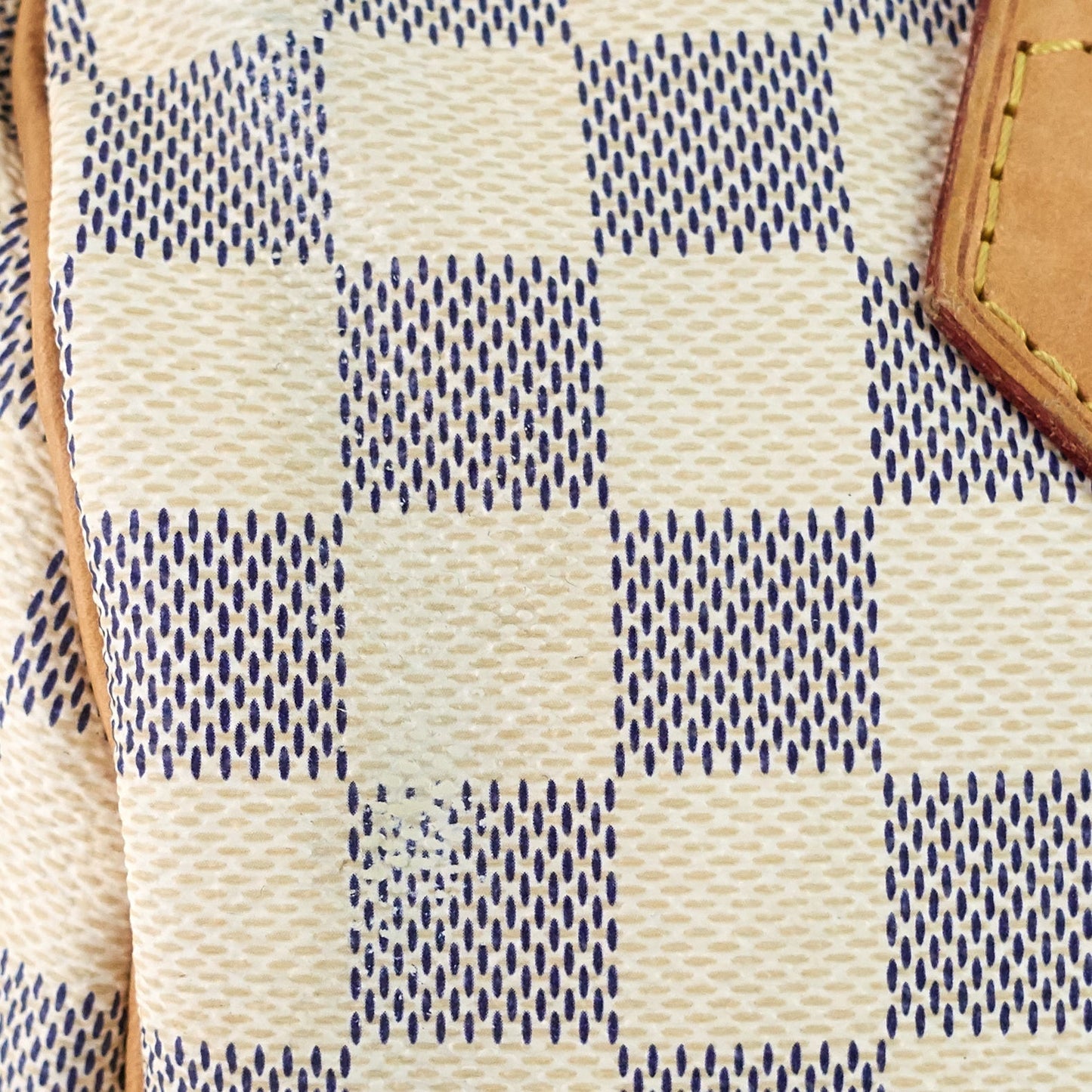 Louis Vuitto Speedy 25 Damier Azur Canvas Bag