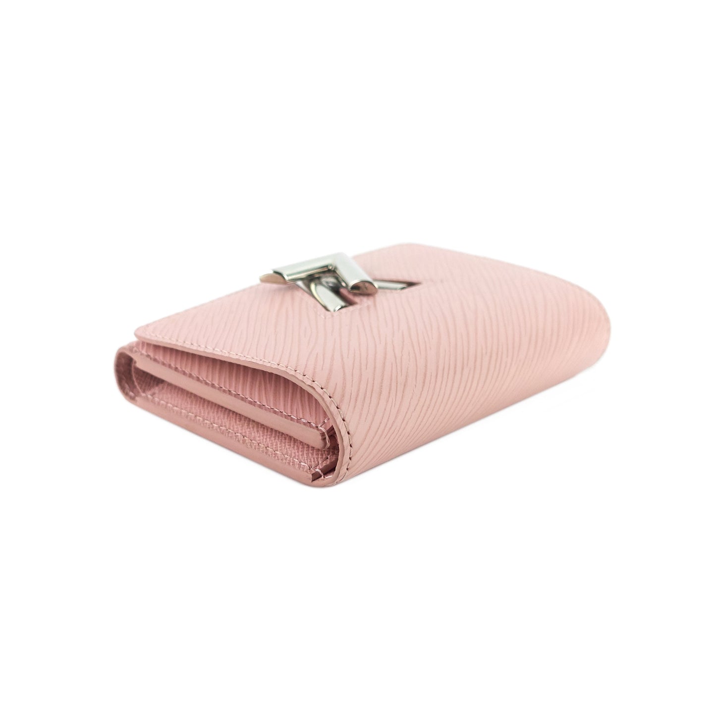 Louis Vuitto Twist Pink Epi Leather Compact Wallet