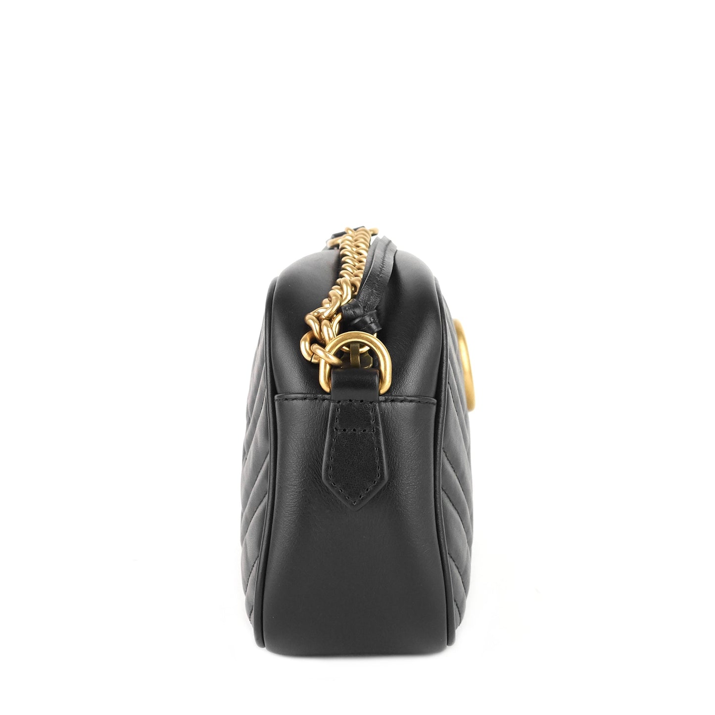 Gucci GG Marmont Small MatelassÃ© Calfskin Shoulder Bag