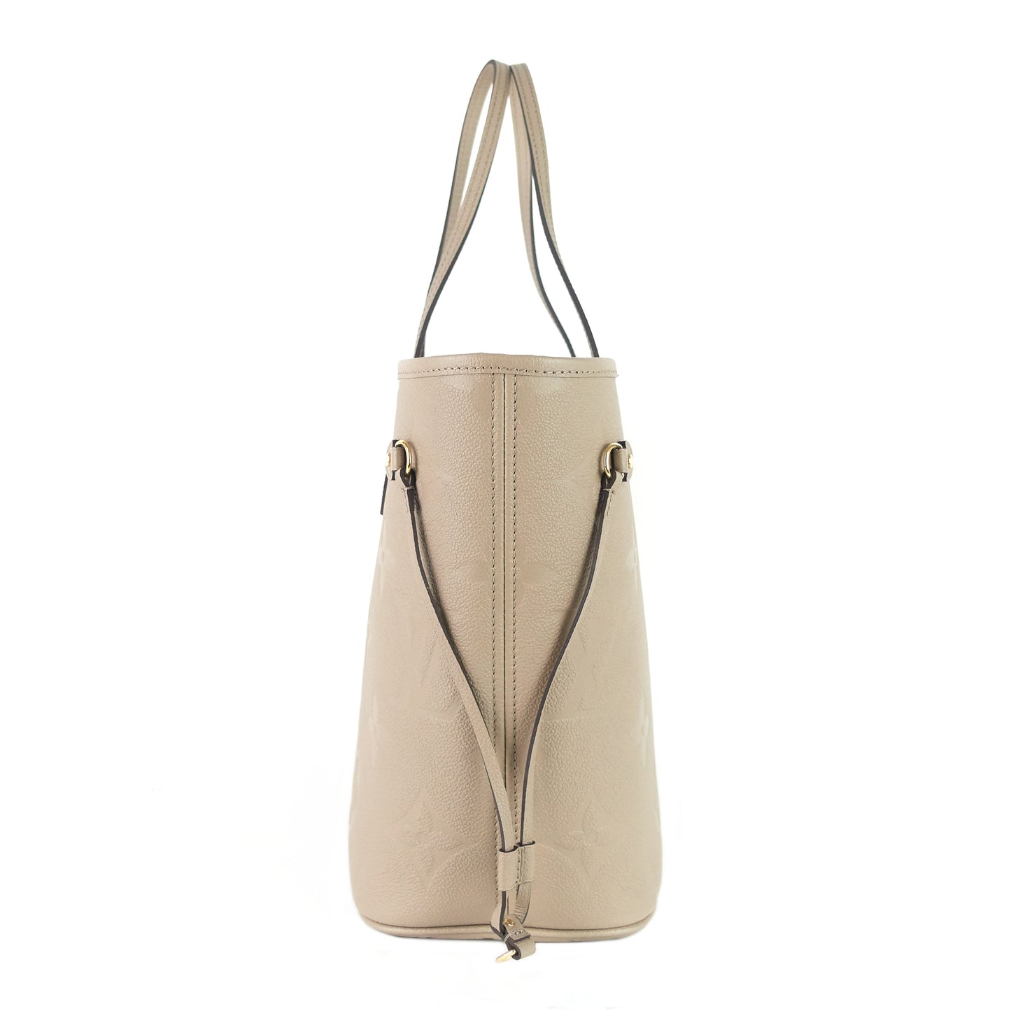 Louis Vuitto Neverfull MM Giant Monogram Empreinte Leather Tote Bag