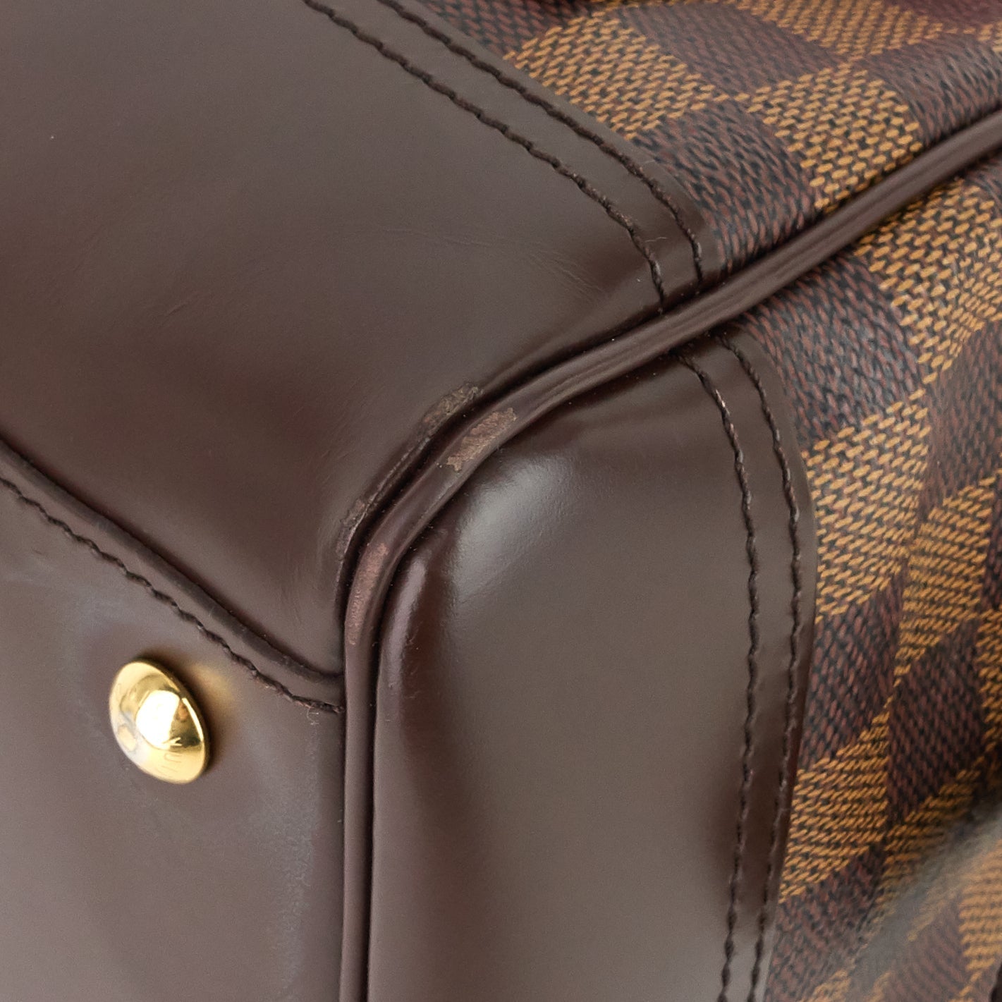 Louis Vuitto Knightsbridge Damier Ebene Canvas Bag