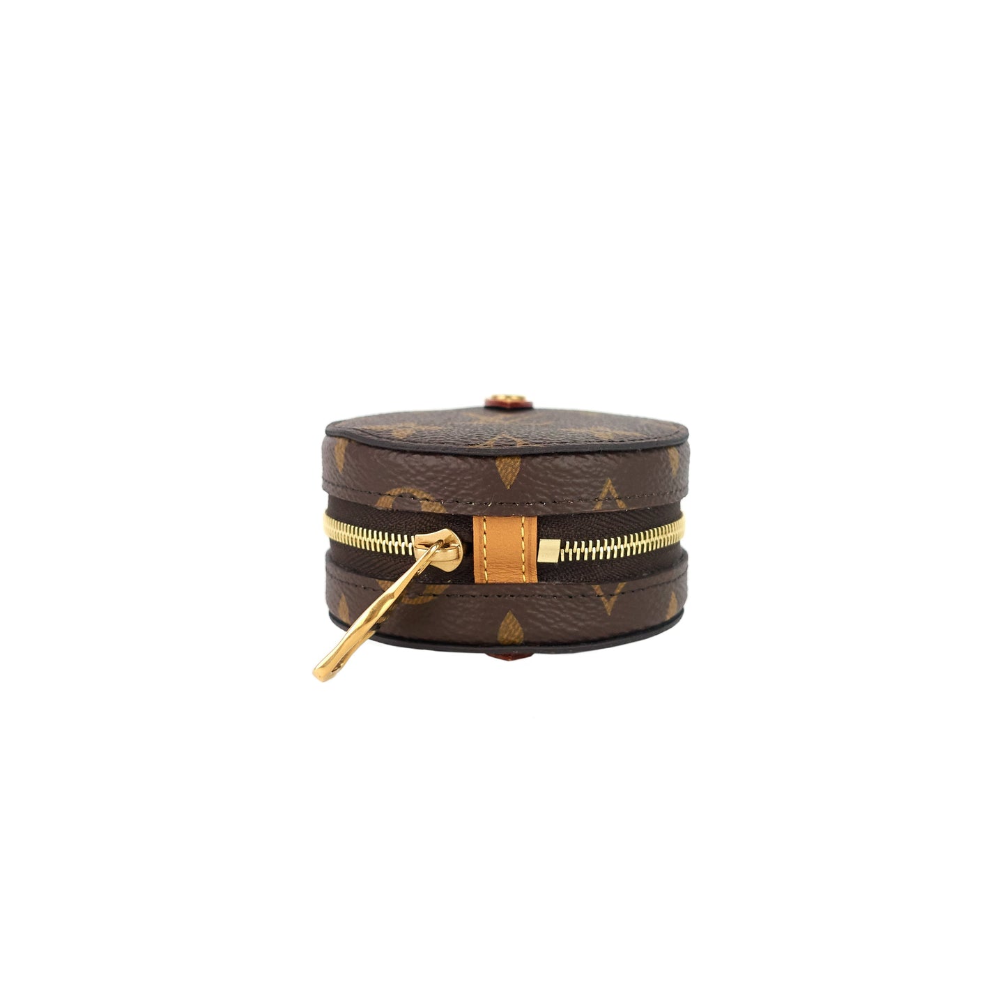 Louis Vuitto Round Monogram Canvas Coin Case