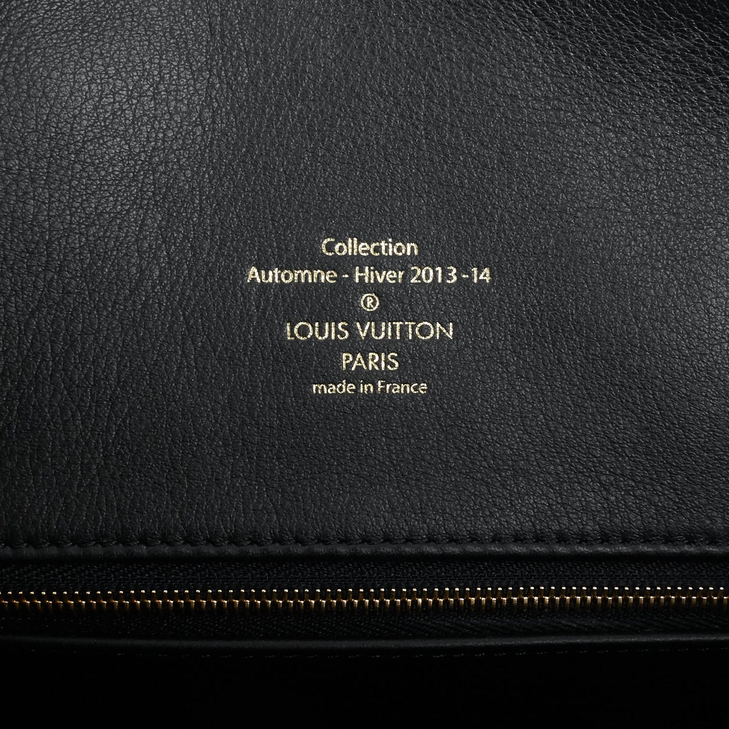 Louis Vuitto Cuir Boudoir Lockit Leather Chain Tote Bag
