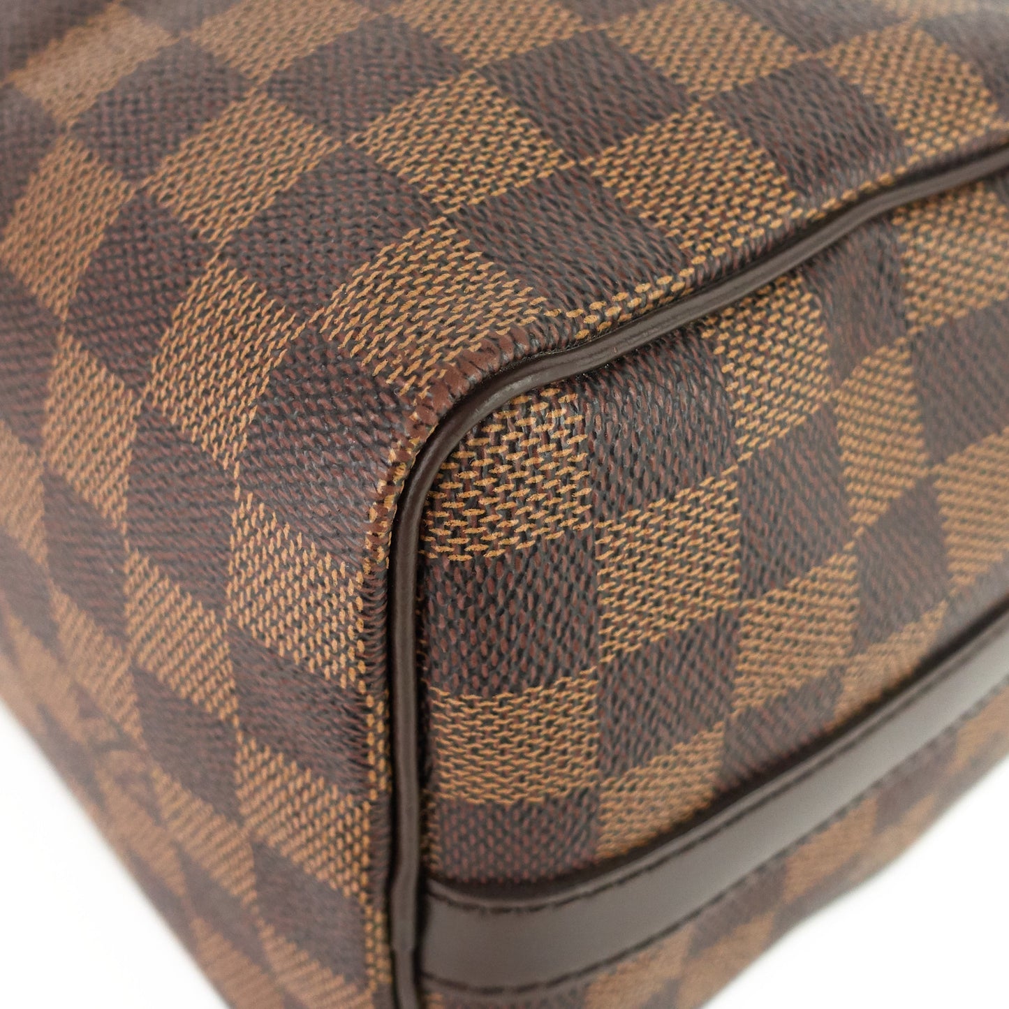 Louis Vuitto Speedy BandouliÃ¨re 25 Damier Ebene Canvas Bag