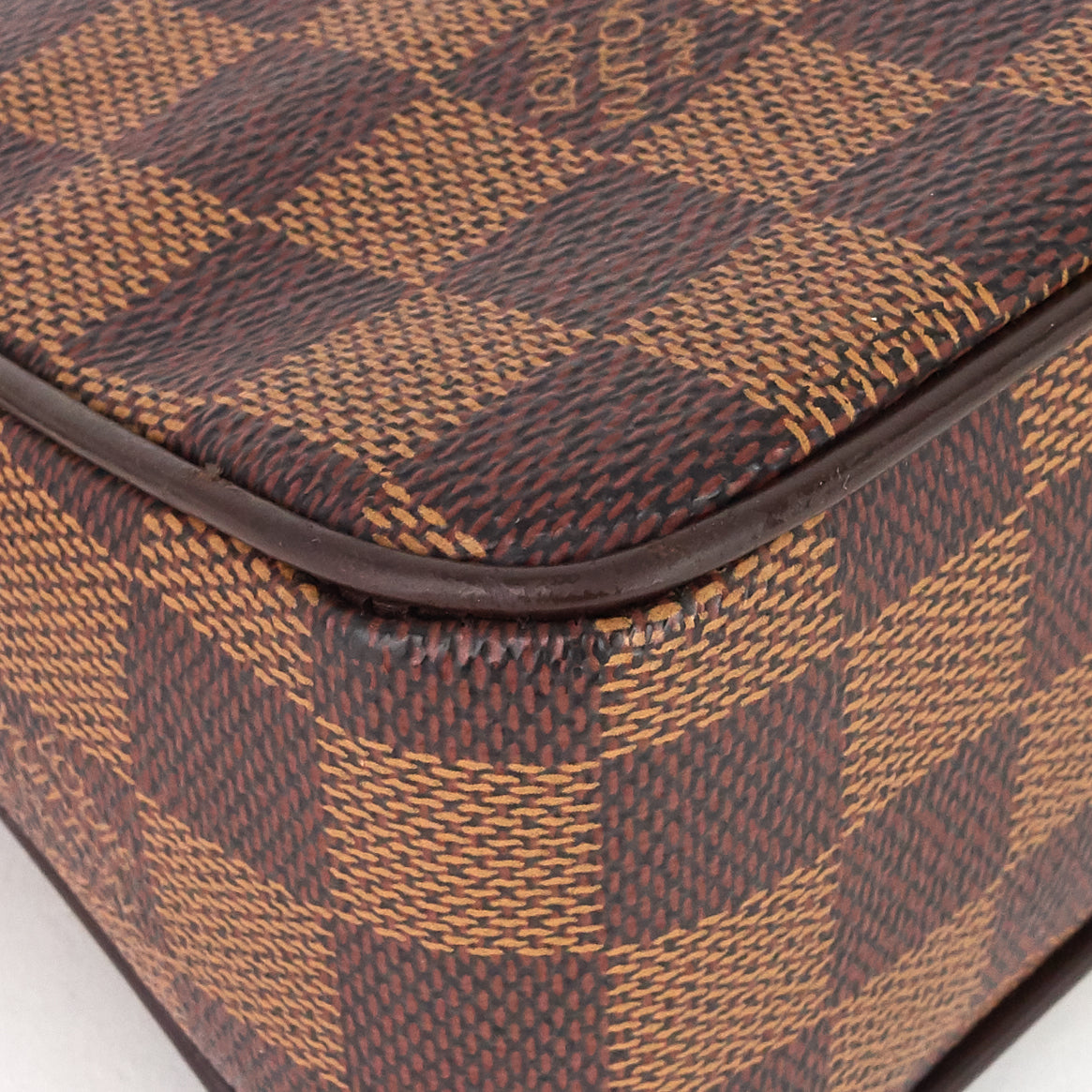 Louis Vuitto Recoleta Damier Ebene Canvas Bag