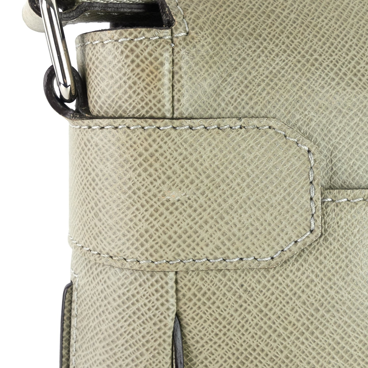 Louis Vuitto Milo Taiga Leather Messenger Bag
